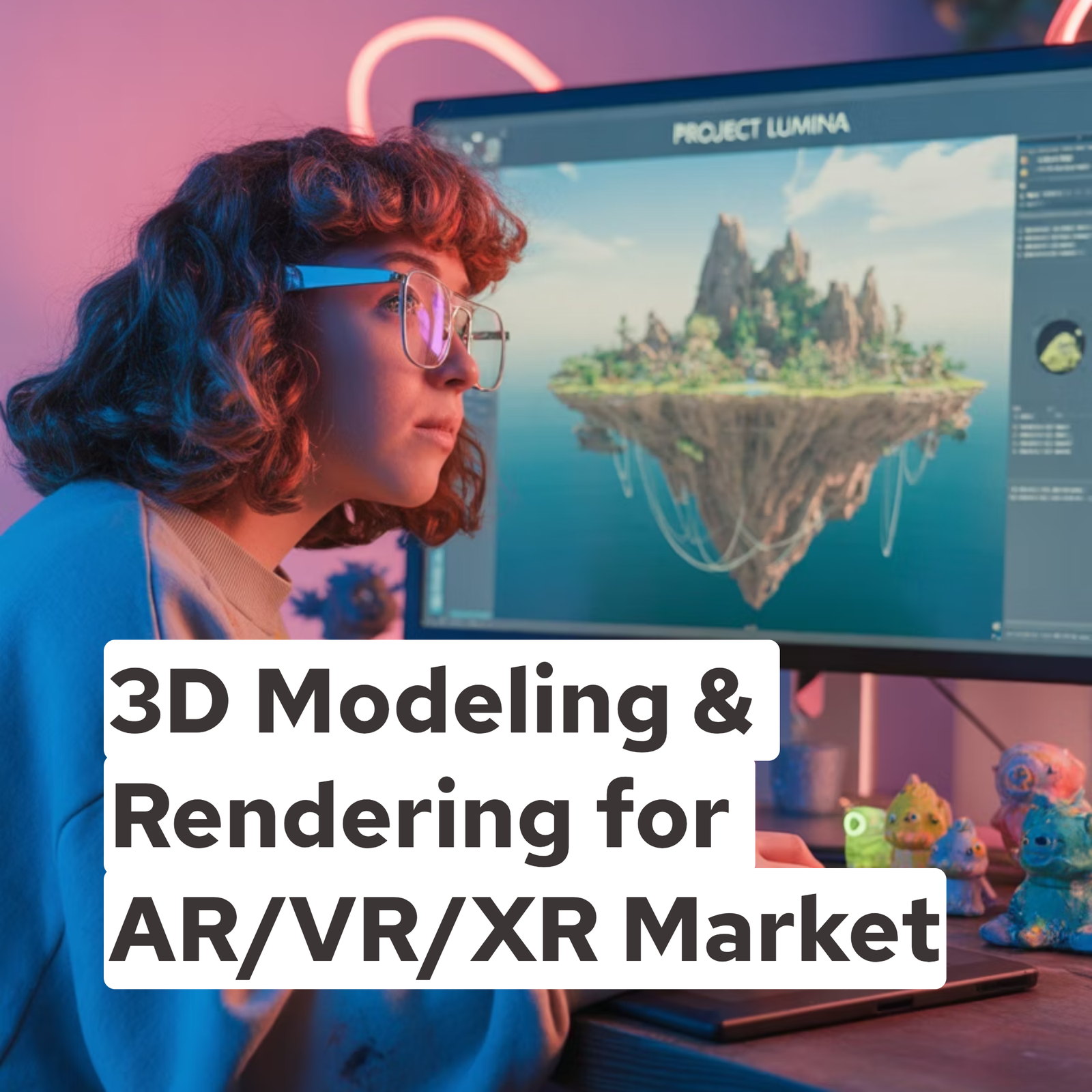 3D Modeling & Rendering for AR/VR/XR Market