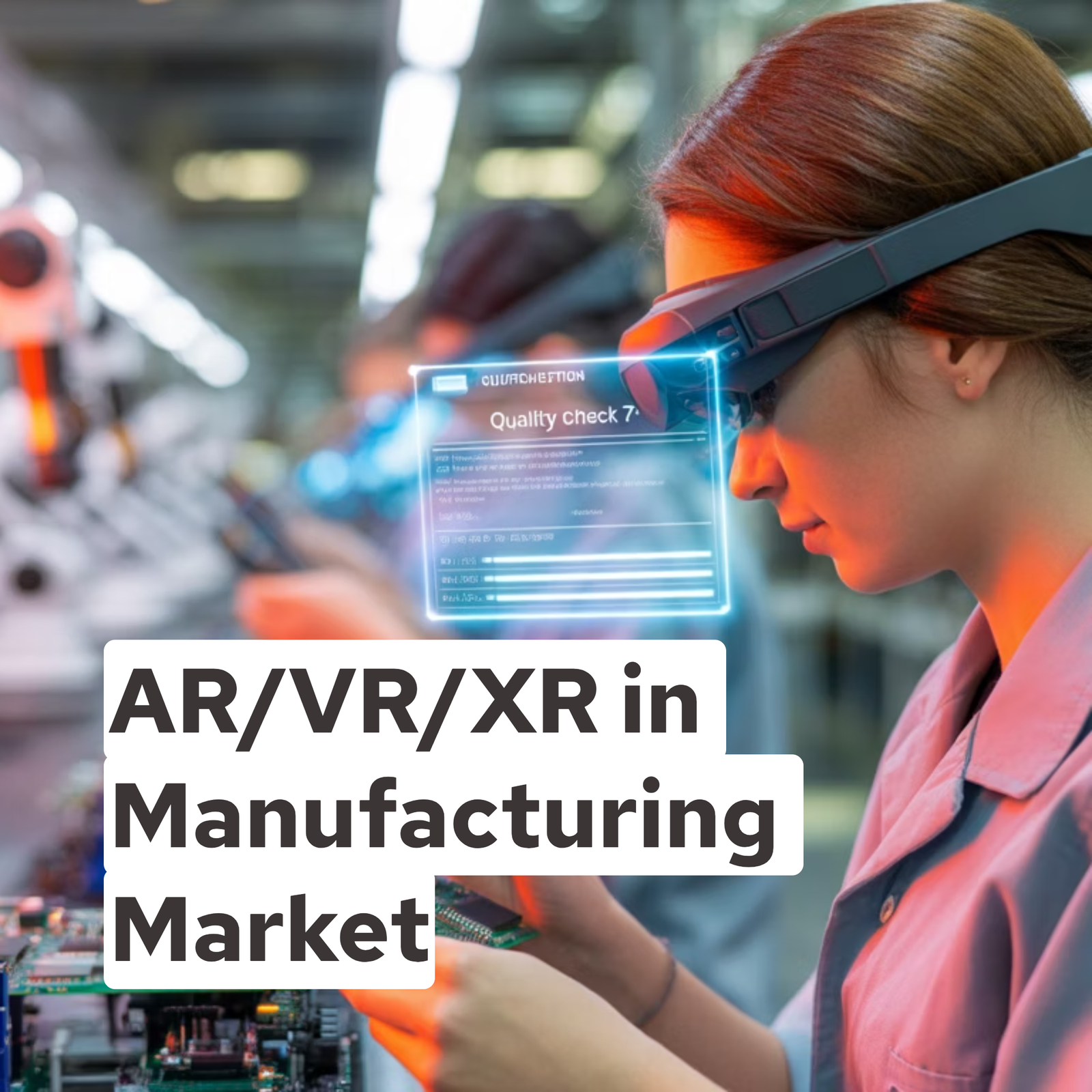 AR/VR/XR in Manufacturing Market