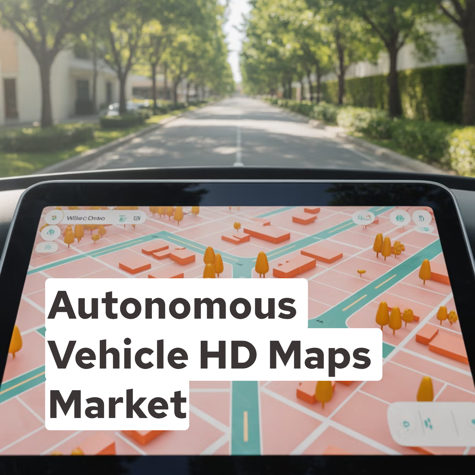 Autonomous Vehicle HD Maps Market
