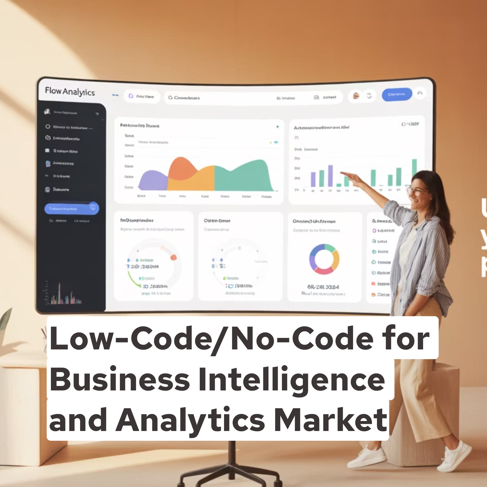 Low-Code/No-Code for Business Intelligence and Analytics Market
