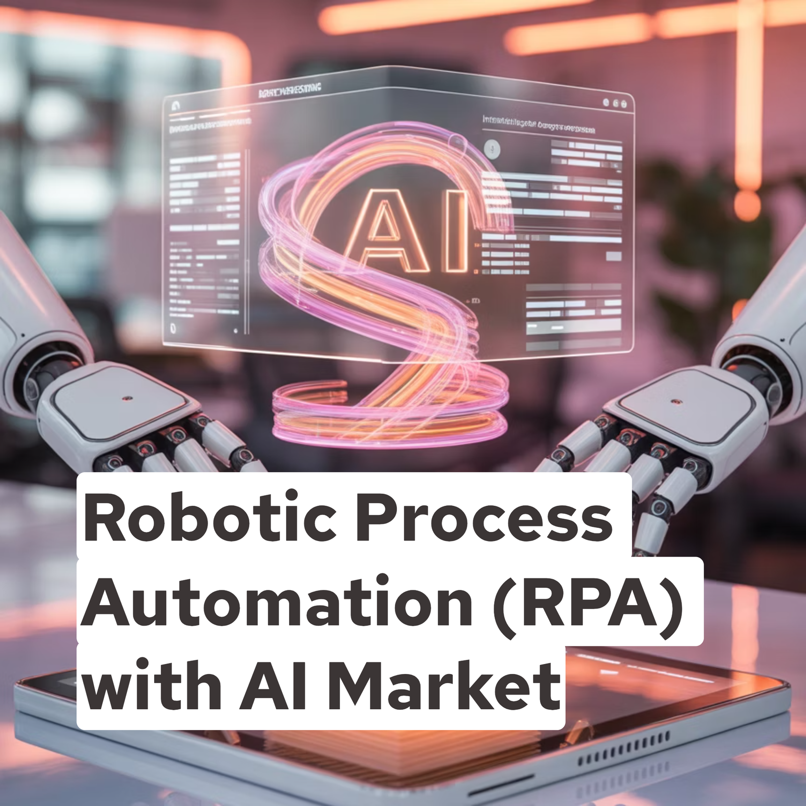 Robotic Process Automation (RPA) with AI Market