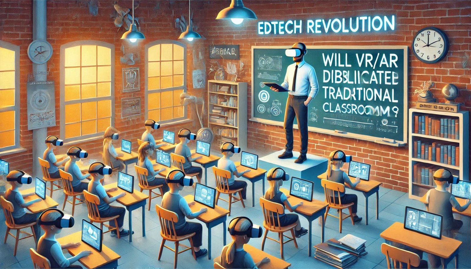 VR/AR Obliterate Traditional Classrooms